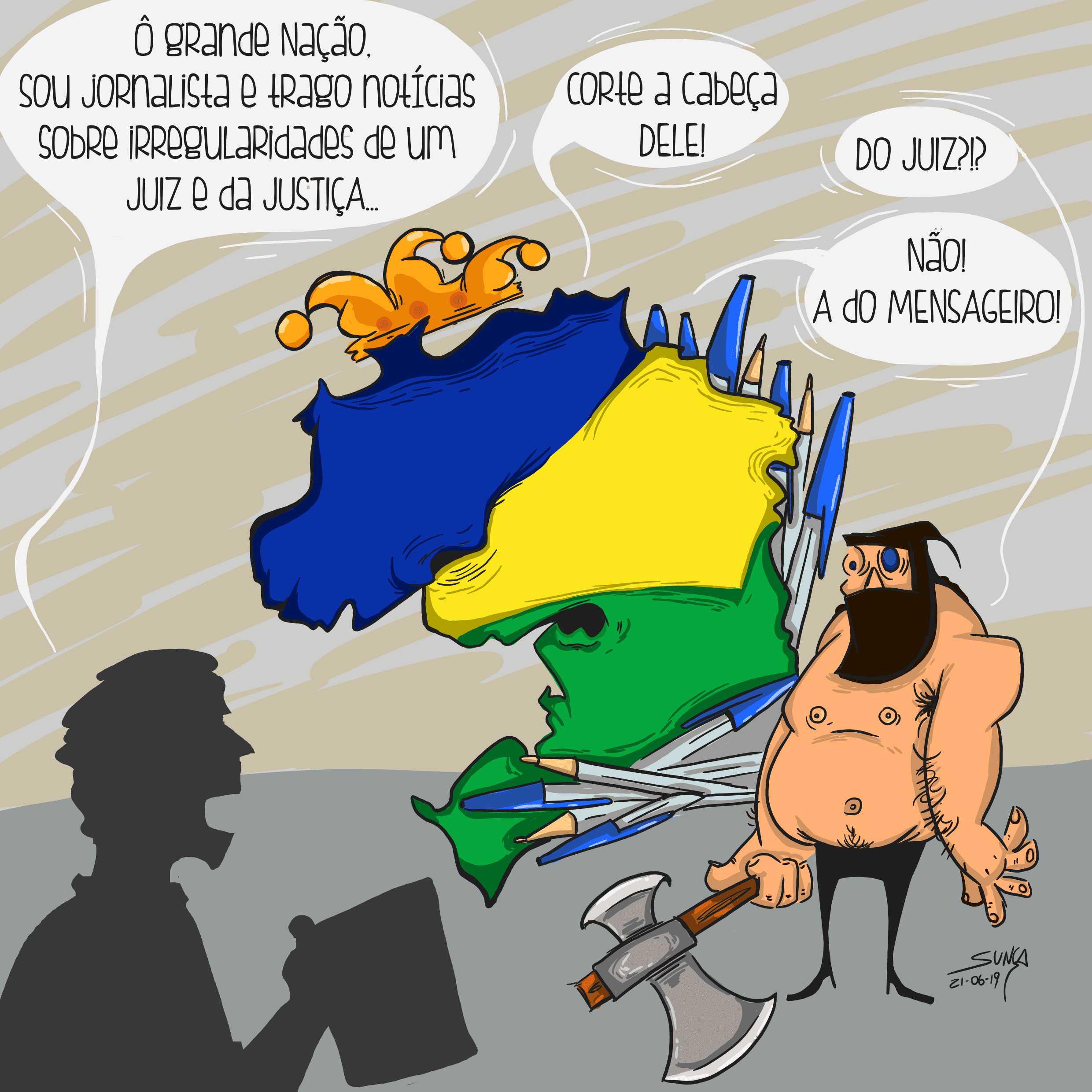 Corte a Cabeça dele!